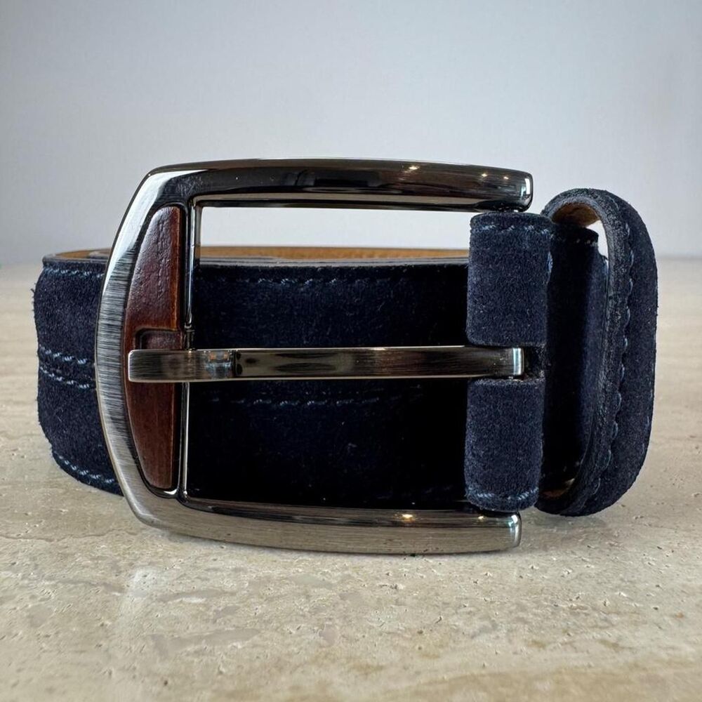 Ermenegildo Zegna Men's Navy Belt